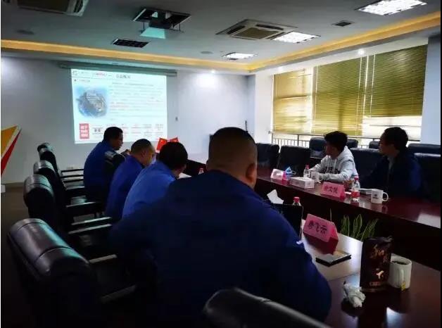 中車株洲電力機(jī)車有限公司供應(yīng)鏈管理及車輪技術(shù)專家，到合肥萬力輪胎訪問